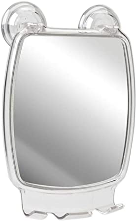 Espelheira com Ventosa 19 cm x 30 cm x 4 cm