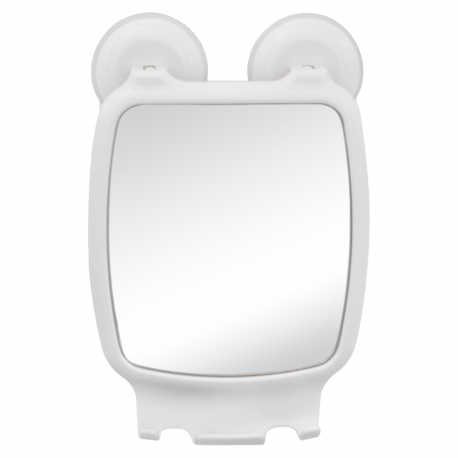 Espelheira com Ventosa Branca AV/ESP BR1