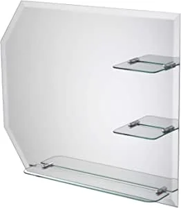 Espelho Colorado Rios 3 Prateleiras Com Bisotê Astra