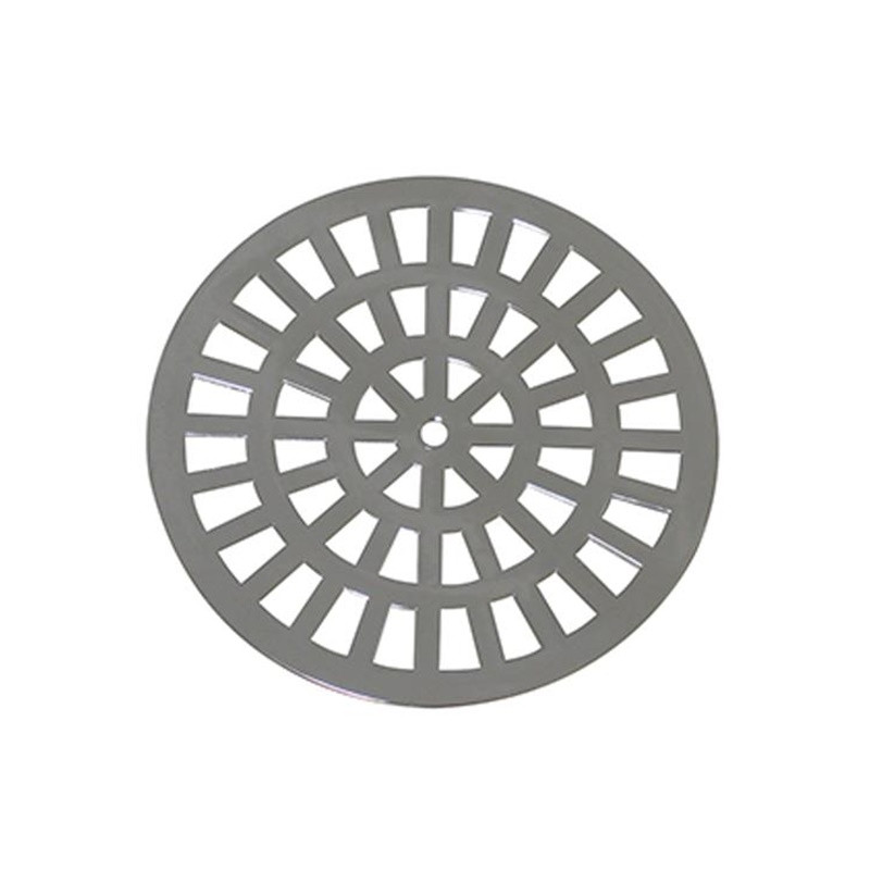 Grelha Redonda Cromada GR8 15 cm x 15 cm Astra