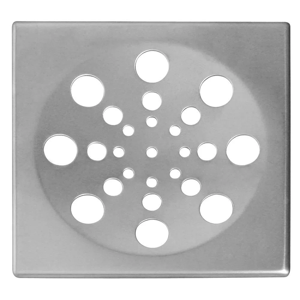 Grelha Rotativa Quadrada Cromada GRI2 10,2 cm x 10,2 cm Astra