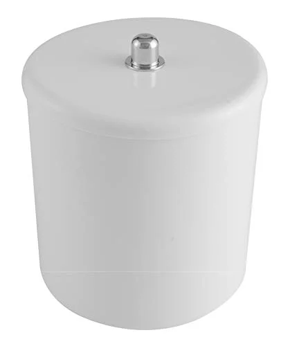 Lixeira Multiuso com Tampa 6 l 20 cm x 25 cm Branco Astra