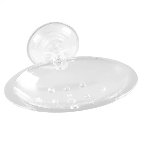 Saboneteira Plástica com Ventosa (Av/Sab) Cristal Astra