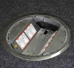 Caixa de Piso Redonda