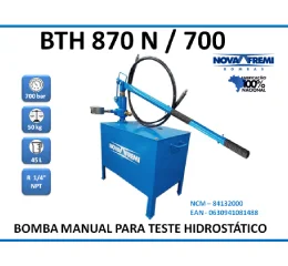 Bomba Manual para Teste Hidrostático – BTH 870 N-700