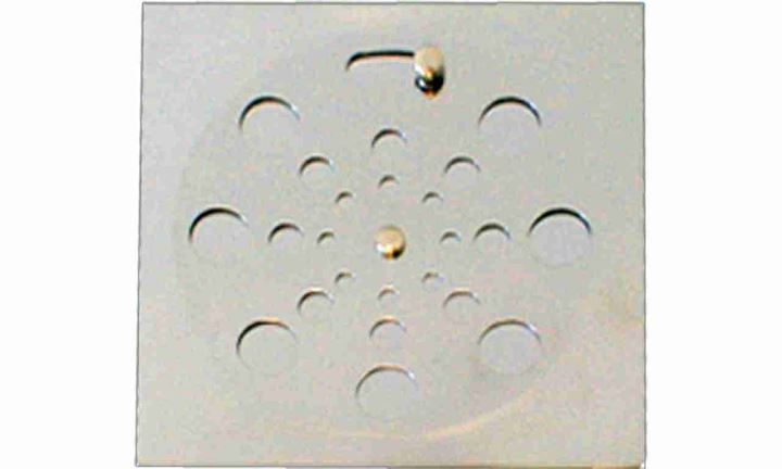 Grelha Rotativa Quadrada Cromada Gri4B 15 Cm X 15 Cm Astra