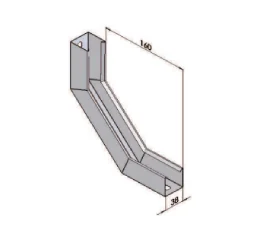 Curva Vertical Interna para Perfilado 38x38