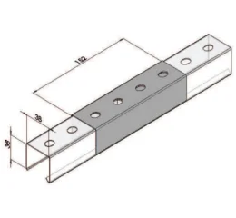 Junção Rápida Interna Dupla 38x76