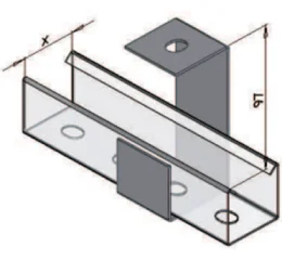 Gancho Curto para Perfilado