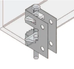Grampo ‘’C’’ Ø 3/8"