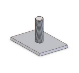 Porca Losangular com Pino