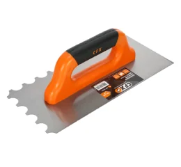 Desempenadeira Dentada Semi Circular 10x10