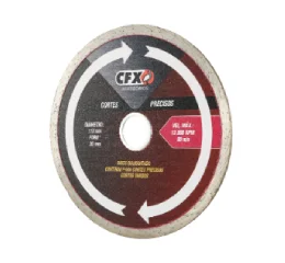 CFX Disco Diamantado Contínuo/Liso 