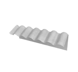 Cumeeira Shed Esquerda – Telha Ondulada e Tropical