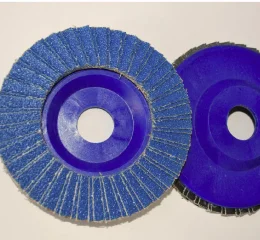 Disco FLAP de Nylon Grão 40 – 4.1/2" de Diâmetro e Furo 7/8"