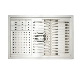 Calha Gourmet Premium Quadrada 50x40x11