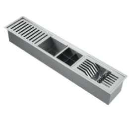 Calha Gourmet Premium Quadrada 90x19x15