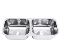 Cuba Dupla Normal 84x34x17 Aço inox 430 – Polida