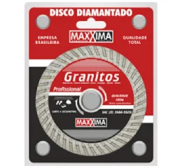 Disco de Corte Diamantado Maxxima Cerâmica Liso 110 mm