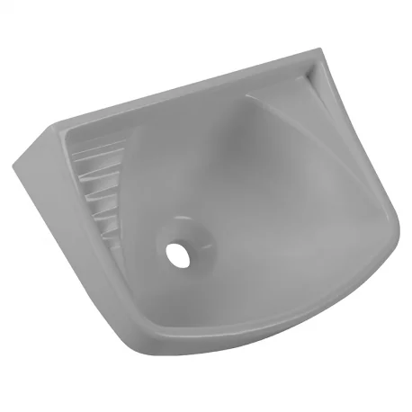 Lavatório Pequeno Plástico Cinza 36 cm x 26 cm Astra