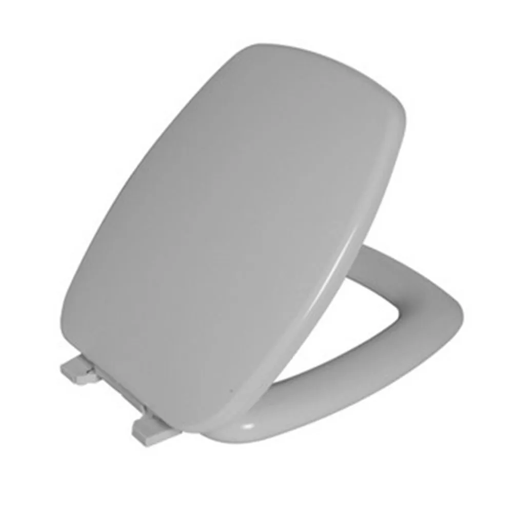 Assento Sanitário Almofadado Celite Stylus/Primula Cinza Claro Astra