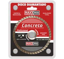 Disco de Corte Diamantado Maxxima Concreto Segmentado 110 mm