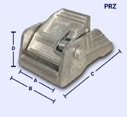 Presilhas Zamac/Ferro 