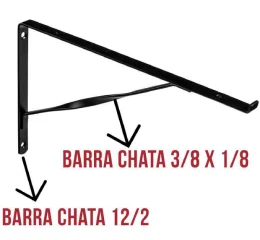 Mão Francesa Clássica Vidro