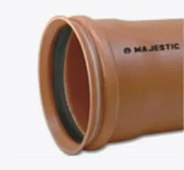 Tubo PVC Ocre Coletor Esgoto