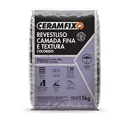 Massa Revestliso Camada Fina Branca 15 kg Ceramfix