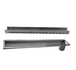 Ralo Linear Oculto Sifonado 70 cm x 6 cm Saída Lateral M1nox