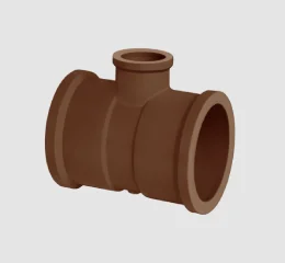 Tee redução soldável