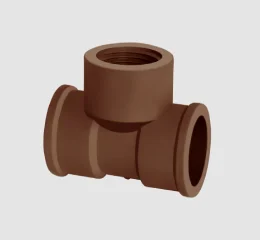 Tee soldável com rosca