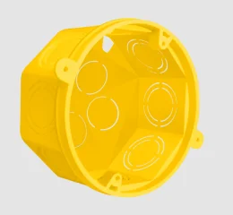Caixa de Luz Flex Octogonal com Fundo Fixo