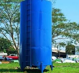 Caixa D'Água Cilíndrica Vertical c/ Fundo Cônico (C.F.)