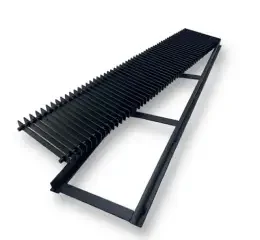 Ralo Linear Tipo Grelha Para Garagem 1m x 10 cm