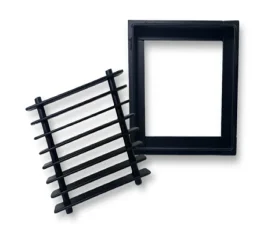 Ralo Quadrado Tipo Grelha 20 cm x 20 cm M1nox