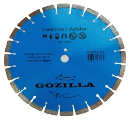 Serra para Corte de Concreto e Asfalto