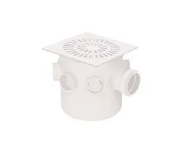 Caixa Sifonada PVC Q 150 x 150 x 50mm Corr Plastik