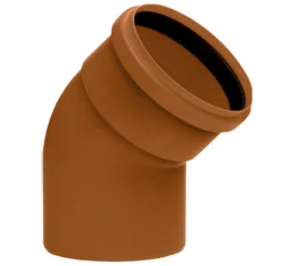 Curva Curta 45° Coletor de Esgoto 100 mm Corr Plastik