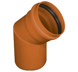 Joelho 45° Coletor de Esgoto JE 150mm Corr Plastik