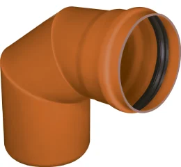 Joelho 90° Coletor de Esgoto JE 150mm Corr Plastik