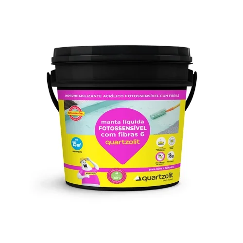 Manta Líquida Fotossensível com Fibras 6 Quartzolit