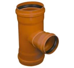 TEE Redução Coletor de Esgoto BBB 250 x 100mm Corr Plastik