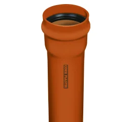 Tubo de Esgoto 1,6 MPA Pressurizado 300mm 6 Metros Corr Plastik