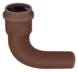 Curva PBA 90° 75/85mm Corr Plastik