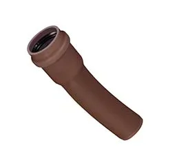 Curva PBA 11° com Anel 50/60mm Corr Plastik