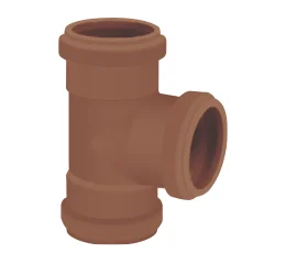 TEE PBA 100/110mm Corr Plastik