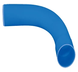 Curva 90° PN80 PB 50 mm Corr Plastik