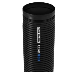 Tubo Pead Corrugado 375mm 6 Metros Corr Plastik